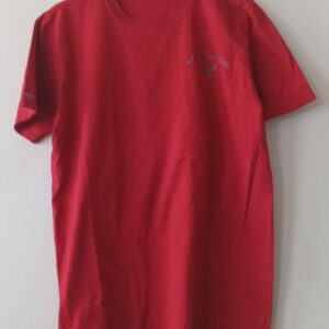 Amada Moda Apparel Crew Mens Red With Heather Gray W/ Gray Logo